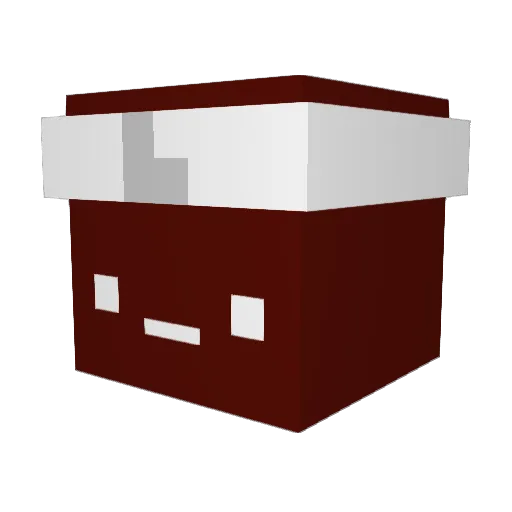 N3phil Minecraft avatar head, 3D render