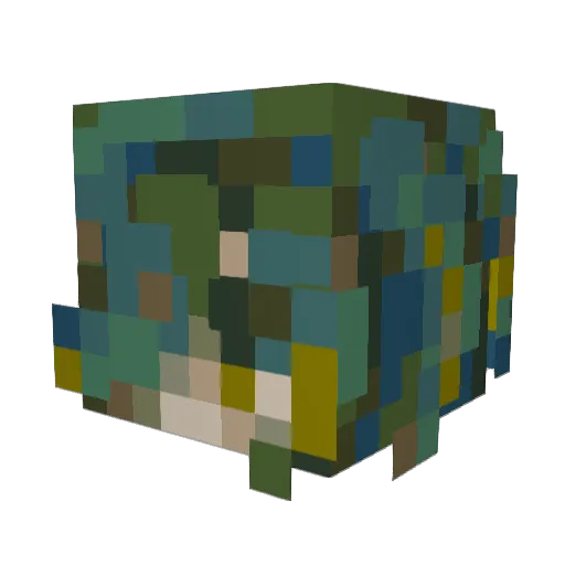 N3r0n1337 Minecraft avatar head, 3D render
