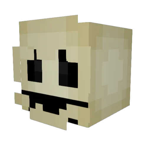 N3th3rKnight Minecraft avatar head, 3D render