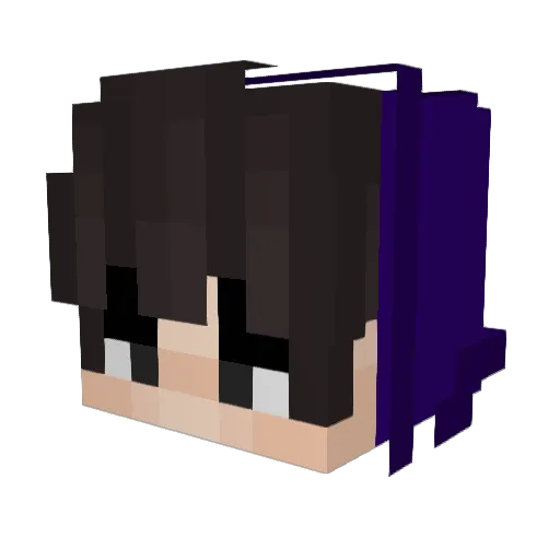 N3xT26 Minecraft avatar head, 3D render