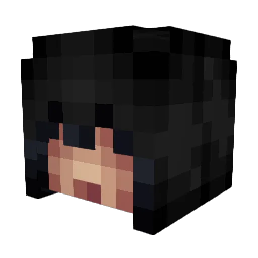 N3xusLP Minecraft avatar head, 3D render