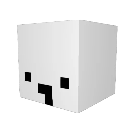 N4m3__ Minecraft avatar head, 3D render