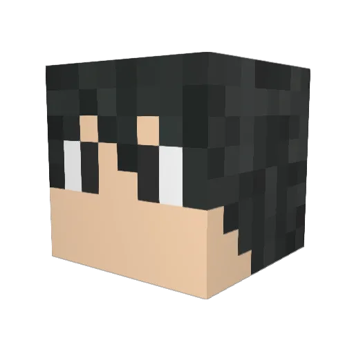 N4thottie Minecraft avatar head, 3D render