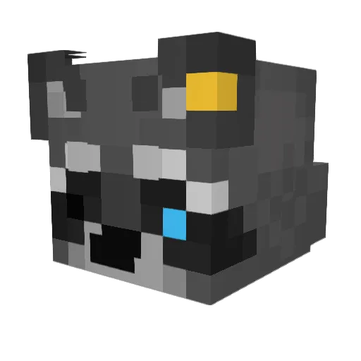 N4tx_ Minecraft avatar head, 3D render