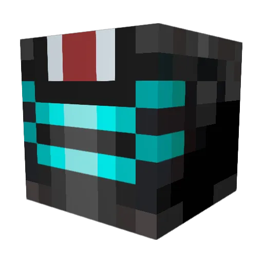 N7Eleven Minecraft avatar head, 3D render