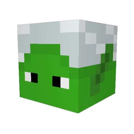 N7SR22 Minecraft avatar head, 3D render