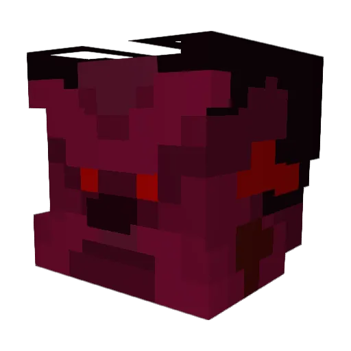 N7Turtle Minecraft avatar head, 3D render