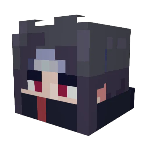 N8TIVE Minecraft avatar head, 3D render