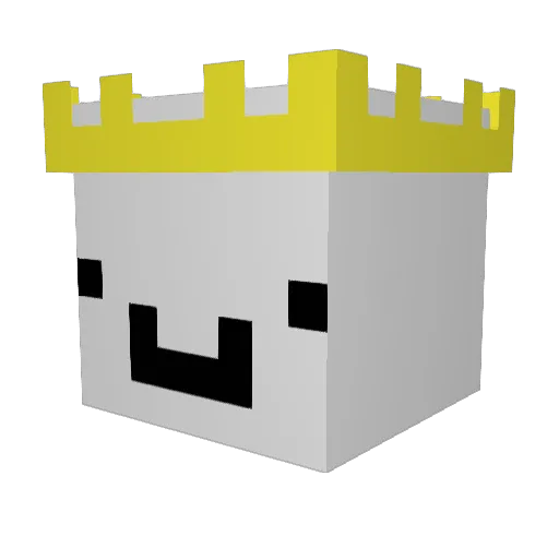 Minecraft-Avatar von NA1ZZ: Kopf als 3D-Render