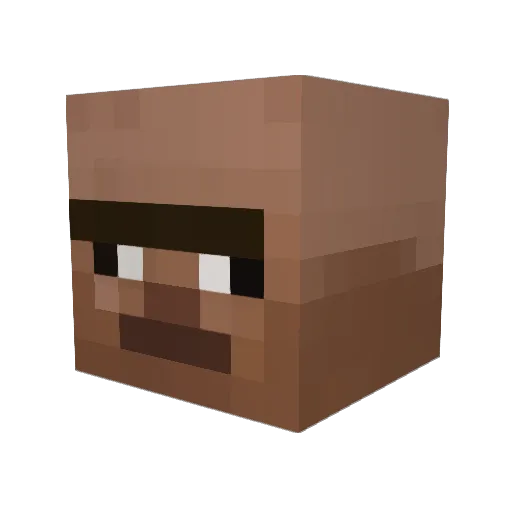 Minecraft-Avatar von NABS74: Kopf als 3D-Render