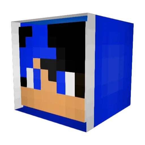NAFISGAMING783 Minecraft avatar head, 3D render