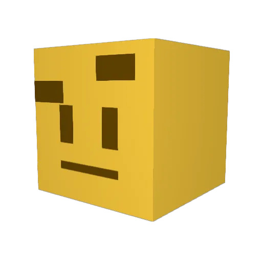 NAGisa_929 Minecraft avatar head, 3D render