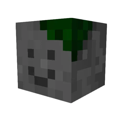NAKO2024 Minecraft avatar head, 3D render