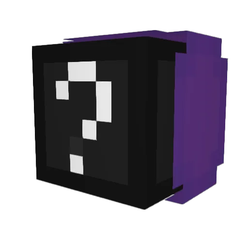 NAMELESS__11 Minecraft avatar head, 3D render