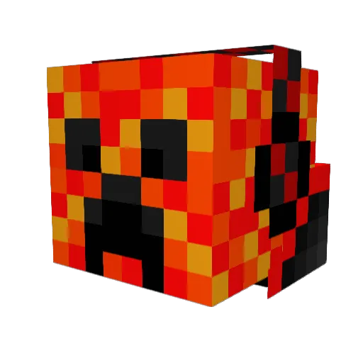 NAMEZAZA1627 Minecraft avatar head, 3D render