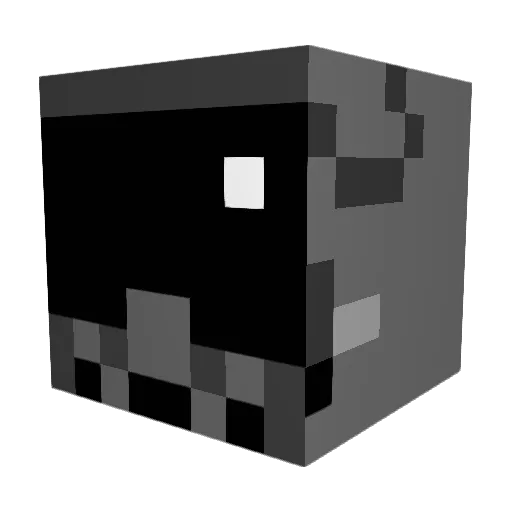 NAMElEe5476 Minecraft avatar head, 3D render