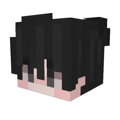 NAMKUB Minecraft avatar head, 3D render