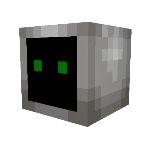 NAO36T Minecraft avatar head, 3D render