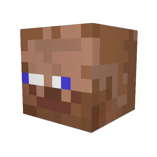 NARUTO88888 Minecraft avatar head, 3D render