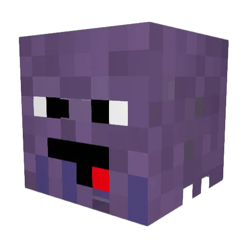 NATHICC_69 Minecraft avatar head, 3D render