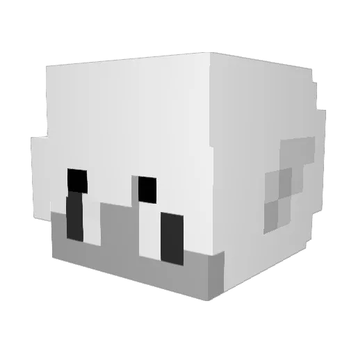 NATHaniel2064 Minecraft avatar head, 3D render