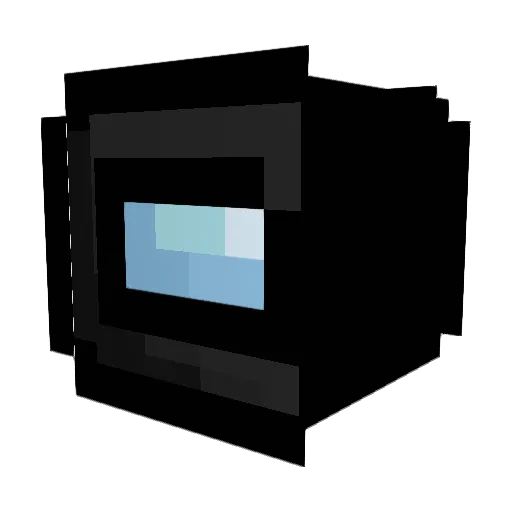 NB123456 Minecraft avatar head, 3D render