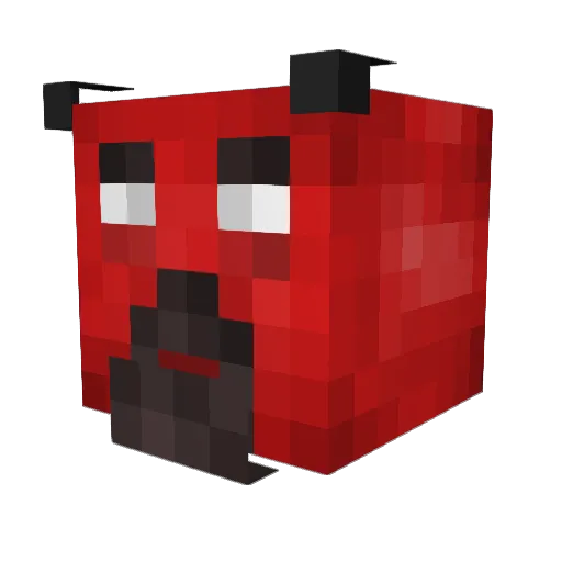 NBA Minecraft avatar head, 3D render