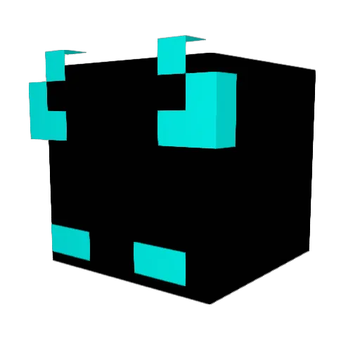 NBS11 Minecraft avatar head, 3D render