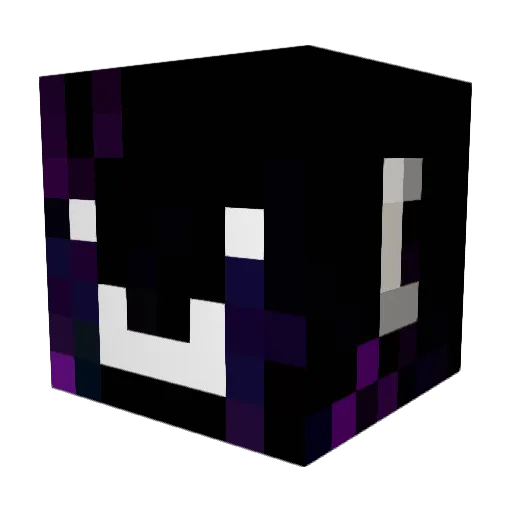 NB_OnE Minecraft avatar head, 3D render