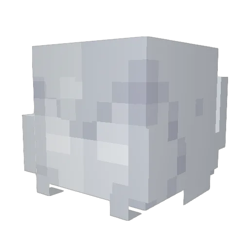 NChristians Minecraft avatar head, 3D render