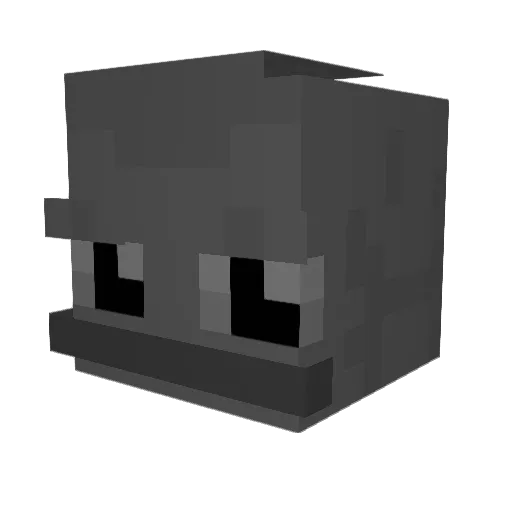 NDzockt Minecraft avatar head, 3D render