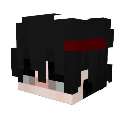 NEFILIM30 Minecraft avatar head, 3D render