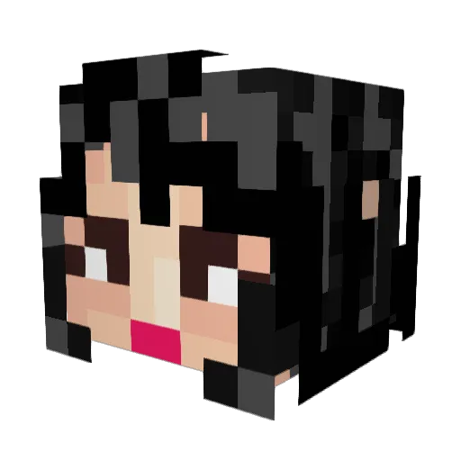 NEO_TREES Minecraft avatar head, 3D render