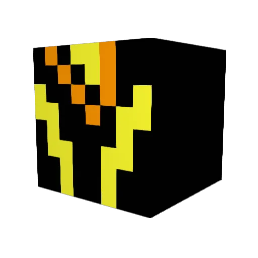 NEPTUNE0987 Minecraft avatar head, 3D render