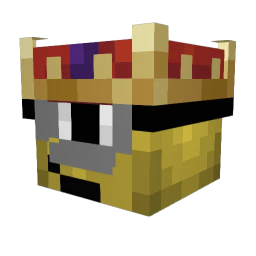 NERODRON25 Minecraft avatar head, 3D render