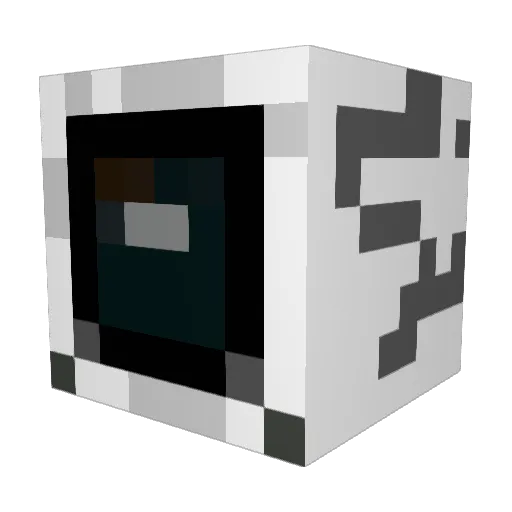 NEX919 Minecraft avatar head, 3D render