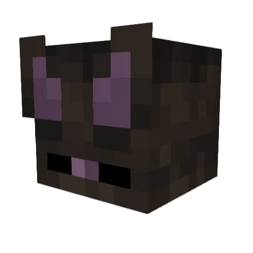 NEXIE_PEXIE Minecraft avatar head, 3D render
