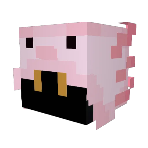 NEXXAR_777 Minecraft avatar head, 3D render