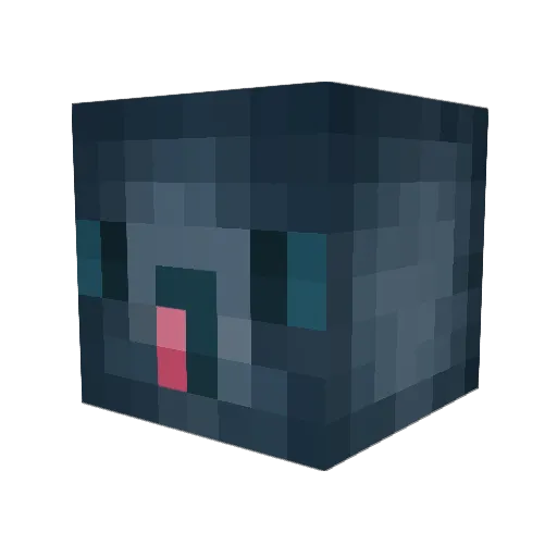 NEX_XT4 Minecraft avatar head, 3D render