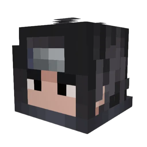 NFNexus Minecraft avatar head, 3D render