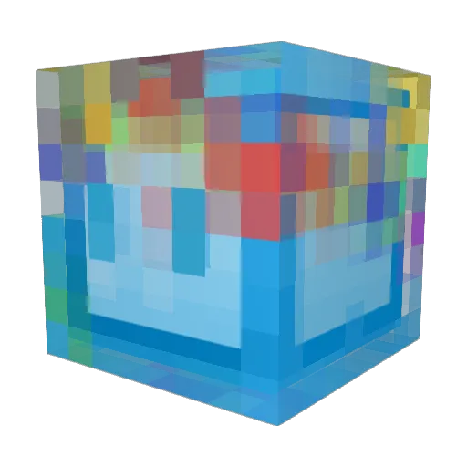 NFzero Minecraft avatar head, 3D render