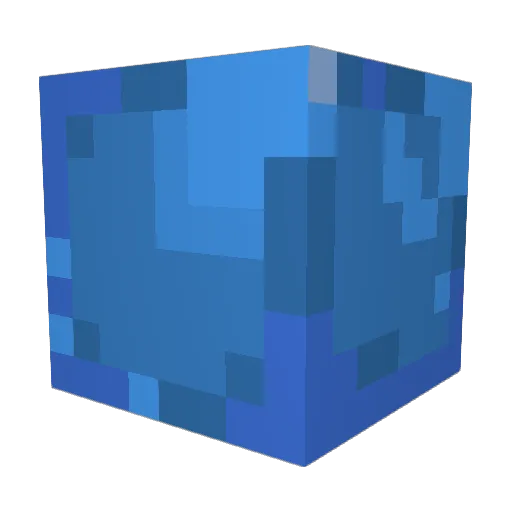 NGSsouei Minecraft avatar head, 3D render