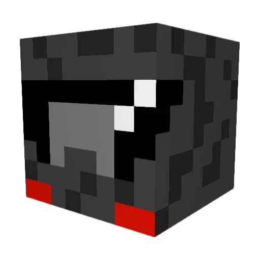 NHRA2017 Minecraft avatar head, 3D render