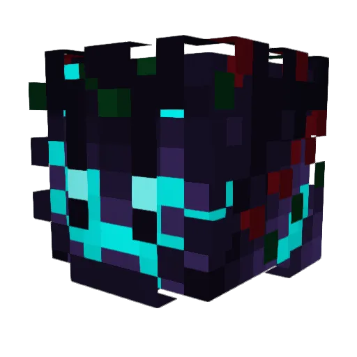 NHT01 Minecraft avatar head, 3D render