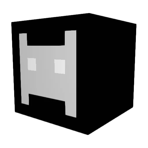 NIKEMON555 Minecraft avatar head, 3D render