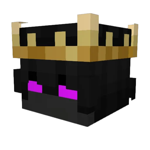 NIKKH3L Minecraft avatar head, 3D render