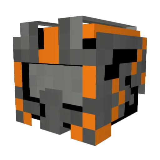 NIKLEET Minecraft avatar head, 3D render