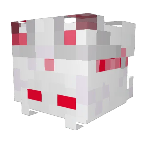 NINETAILFOX625 Minecraft avatar head, 3D render