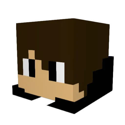 NINJAPRO343 Minecraft avatar head, 3D render