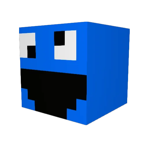 NINJAZO32 Minecraft avatar head, 3D render